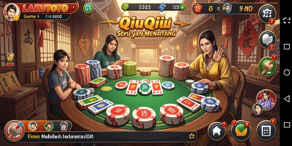 Screenshot gameplay QiuQiu yang seru dan menarik