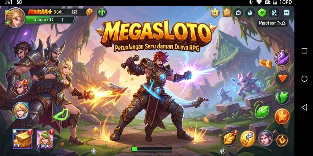 Gameplay <strong>MEGASLOTO</strong> yang menegangkan dan penuh strategi.