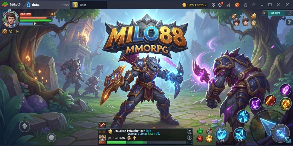 Screenshot gameplay MILO88 menampilkan aksi petualangan yang mendebarkan.