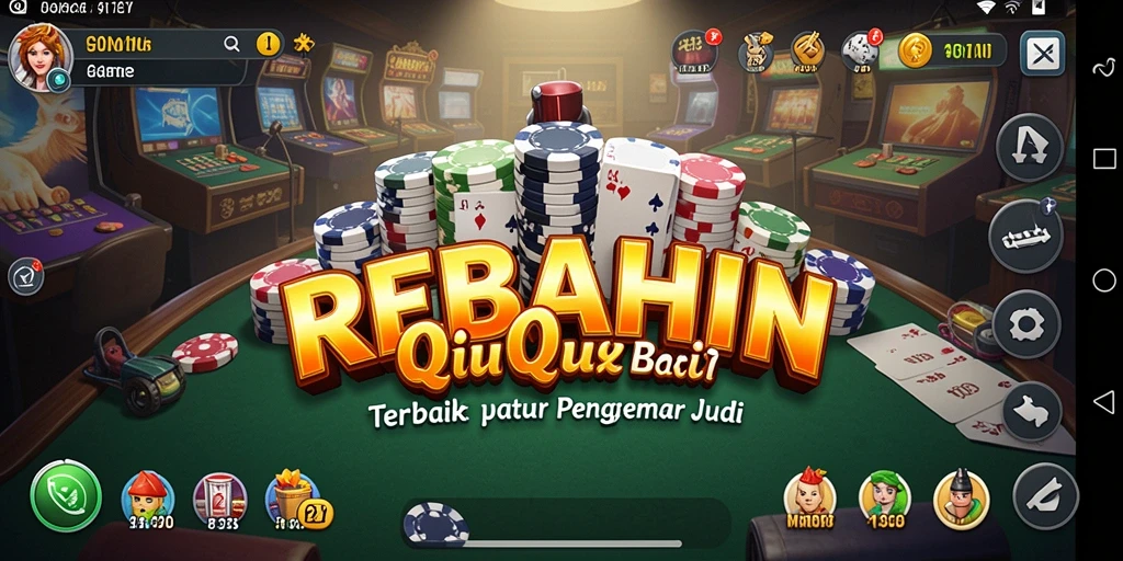 Gameplay seru QiuQiu di REBAHIN dengan grafis menawan.