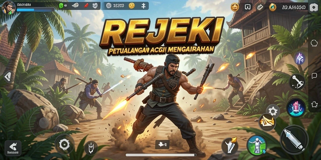 Gameplay mendebarkan dari REJEKI dengan aksi seru dan grafis memukau.