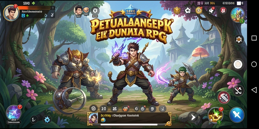 Tampilan gameplay RPG S80 yang mendebarkan dan penuh strategi.