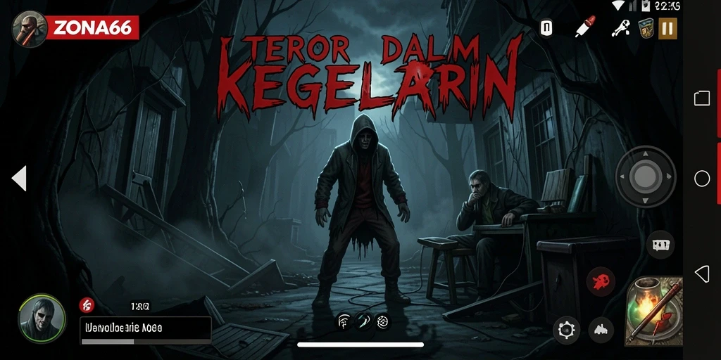 Gameplay menegangkan dengan suasana horor yang kental.