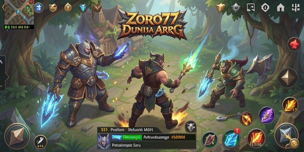Tampilan gameplay seru dan menarik di ZORO77 dengan grafis yang menawan.